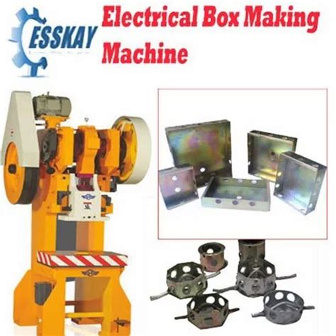 electrical metal junction box making machine|Rectangular Electrical Gi Modular Box Making .